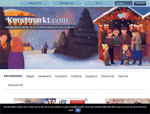 Tablet Screenshot of kerstmarkt.com
